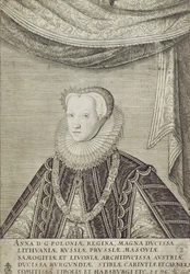 Anna Habsburg (1573-98) Królowa Polski, 1596