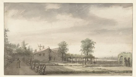 Ogród pustelni w Nantes