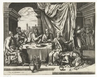 Maria Magdalena namaszcza stopy Chrystusa