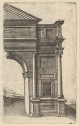 Połowa łuku [Porta Antonae] z serii 