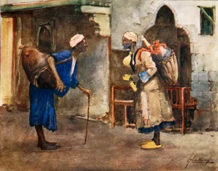 Spotkanie wód, z „Jasnej strony Egiptu”, 1908