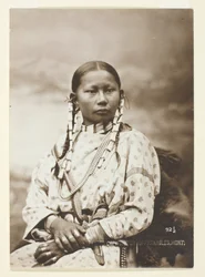 Spotted Fawn, panna młoda Cheyenne, 1879.
