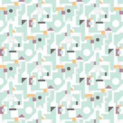 Building Blocks - niebieski, 2013 (mixed media)