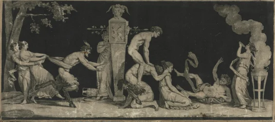 Bacchanal, Gra w żabę skoku