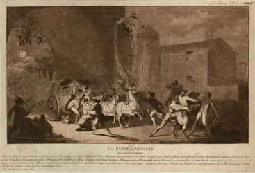 Ucieczka do Varennes Ucieczka do Varennes, 1791.