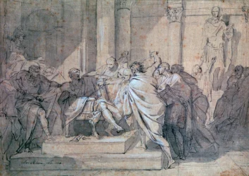 Zabójstwo Juliusza Cezara, ok. 1749-1821