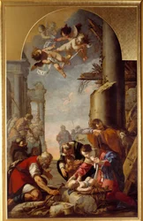 Adoracja pasterzy Obraz Laurenta de la Hyre (Laurent de la Hire