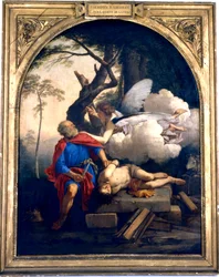 „Ofiara Abrahama”, XVII wiek.