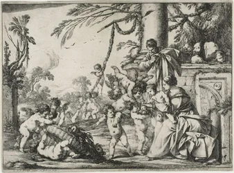 Święta Rodzina z Putti