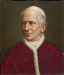 Portret papieża Leona XIII 1810-1903, 1892.