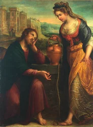 Chrystus i Samarytanka, 1607