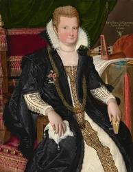 Lucia Bonasoni Garzoni, ok. 1590 (olej na płótnie)