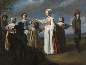 Krąg z Le Nain - Tańczące dzieci, ok. 1650 r.