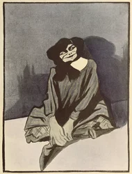 Karykatura Colette z „L