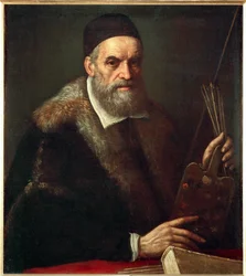 Portret Jacopo Bassano da Ponte (obraz na płótnie)