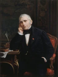 Portret dramaturga i librecisty Eugène Scribe 1791-1861 , 1863.