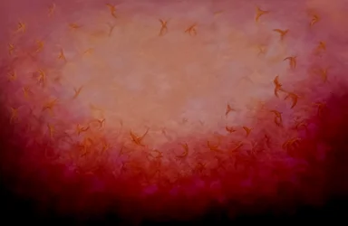 Firebirds, 2024 (olej na płótnie)