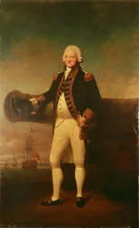 Admirał Sir Peter Parker (1721-1811), ok. 1799 (olej na płótnie)
