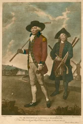 Golf; dedykowana przez artystę Towarzystwu Skarbników w Blackheath