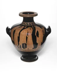 Hydria lub słoik na wodę, 460-450 pne