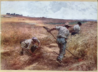 Scena zbiorów, 1897