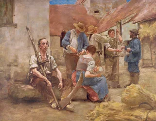 Zapłata żniwiarzom (szkic)