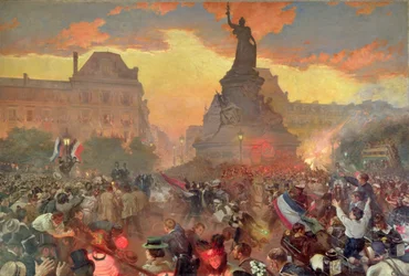 Karnawał w Paryżu na cześć rosyjskiej marynarki wojennej, 5 października 1893, 1900