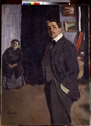 Portret Sergiusza z Dyaghilev