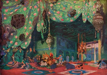 Otoczenie Szeherezady, 1910