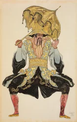 Chiński mandaryński, kostiumy do „Śpiącej królewny”, 1921