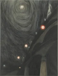 Światło księżyca i światło, c. 1909.