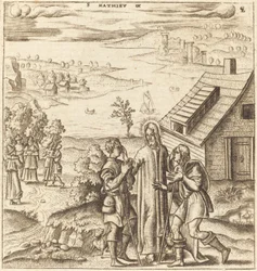 Chrystus uzdrawia dwóch niewidomych