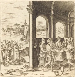 Chrystus w drodze do domu faryzeusza