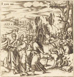 Chrystus naucza mnóstwa
