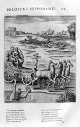 Pelops wygrywa Hippodamię