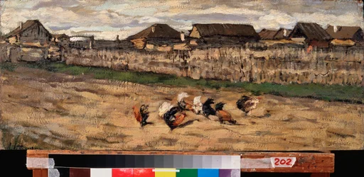 Wiosenny wiatr - praca Leonarda Wiktorowicza Turzhansky