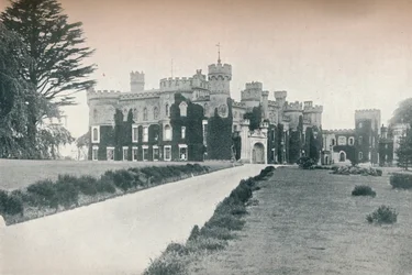 Eridge, Siedziba Najwyższego Honoru. Markiz Abergavenny, c1907