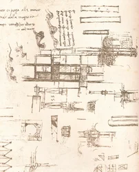 Rysunki projektów zamków i willi, c1472-c1519 1883