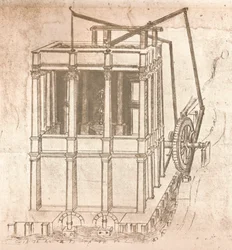 Rysunki projektów zamków i willi, c1472-c1519 1883