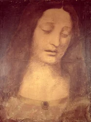 Głowa Chrystusa (ołówek i umyć)