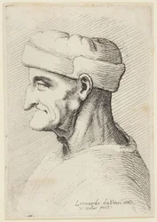 Staruszek w czapce