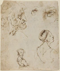 Arkusz studiów [recto]