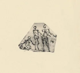 Szkic Trzech Postaci, ok. 1480 1945