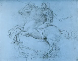 Studium do pomnika Sforzów, c1488-1493 1954.