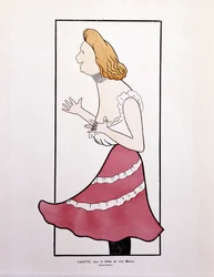 Armande Cassive, w "La Dame de Chez Maxim", kreskówka