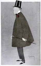 Komiksowy portret Jacquesa Douceta w „Fantasio””.