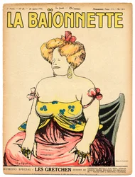 Okładka „La Baionnette”, Satyryczna w kolorach