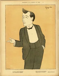Ilustracja Leonetto Cappiello dit Cappiello (1875-1942) w Le Lire, nr. 297
