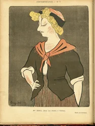 Ilustracja Leonetto Cappiello dit Cappiello (1875-1942) w Le Rire