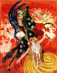Cyrk - kompozycja Leonetto Cappiello (1875-1942) z 1923 roku